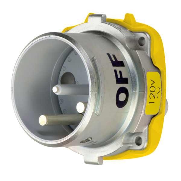 37-68235-C-K16 - DS100C INLET METAL SIZE 4 TYPE 3R 1P+N+G 100A 120 VAC 60 Hz NO AUX